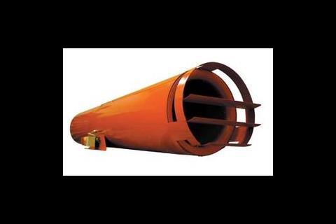 Impulse fans are derived from the tunnel jet fans that are commonly seen suspended from the roofs of  road tunnels. 